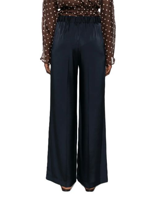 P.A.R.O.S.H.Pantaloni a palazzo con vita elasticizzata P.a.r.o.s.h. | PAKY-D232286012 BLU